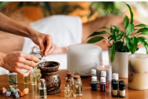 Aromatherapy vs. Swedish massage